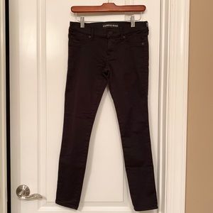 Express jeans extreme stretch low rise legging
